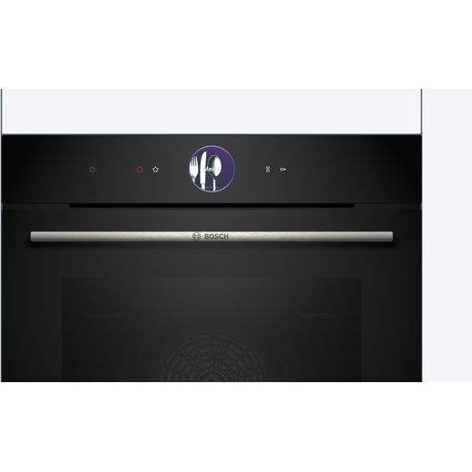 Bosch Electric Single Oven - Black - Control panel shot