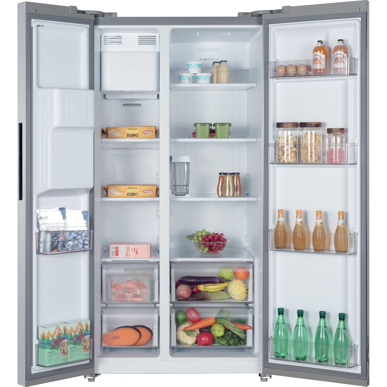 あいすページ Hoover American fridge freezer | HOSS3T918EIXK_SI | ao.com
