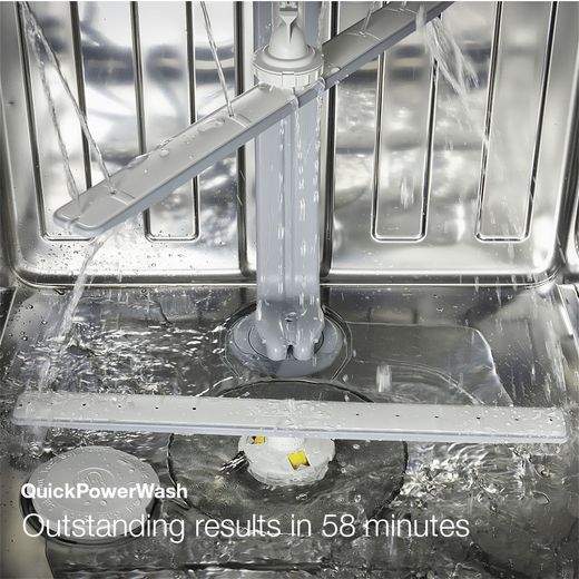 Miele Slimline Dishwasher - White - Annotation - Quick PowerWash