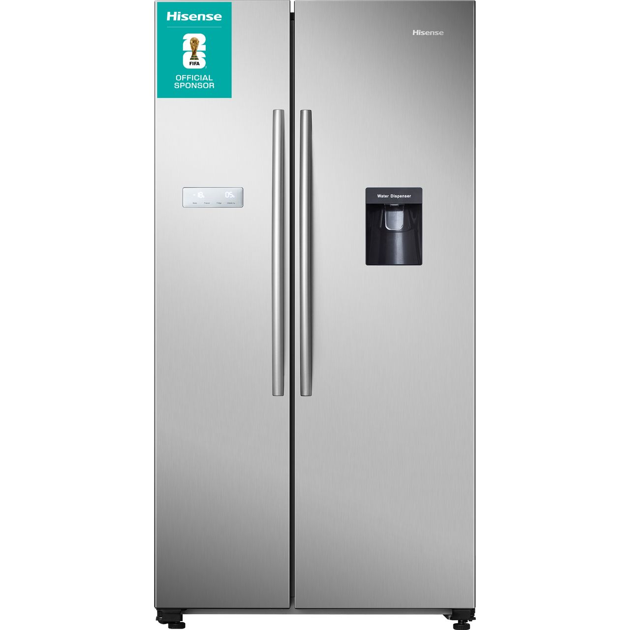 Hisense 578L American Fridge Freezer | RS741N4WCE | ao.com