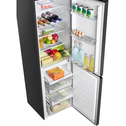 Hisense 50/50 Frost Free Fridge Freezer - Black