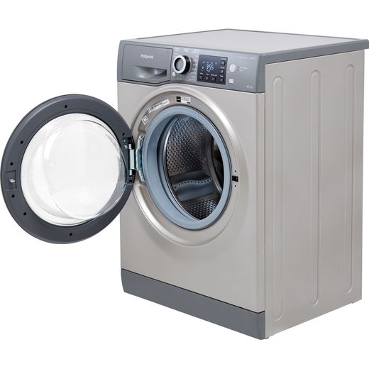 Hotpoint 9Kg / 6Kg Washer Dryer - Graphite - Door open
