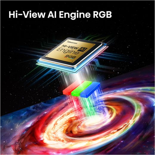 Hisense 65" 4K Ultra HD Mini RGB Smart Freely TV [2026] - Annotation - Hi-View AI Engine RGB