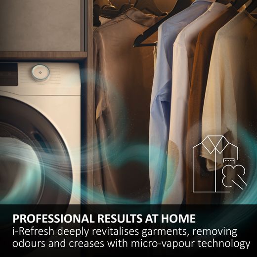 Haier X9 HD100-CQ387GU-UK Wifi Connected Heat Pump Tumble Dryer - Graphite - Annotation - i refresh shot