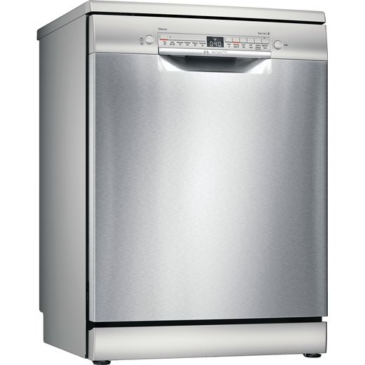 Bosch Serie 2 SMS2HKI66G Wifi Connected Standard Dishwasher - Stainless Steel Effect - D Rated