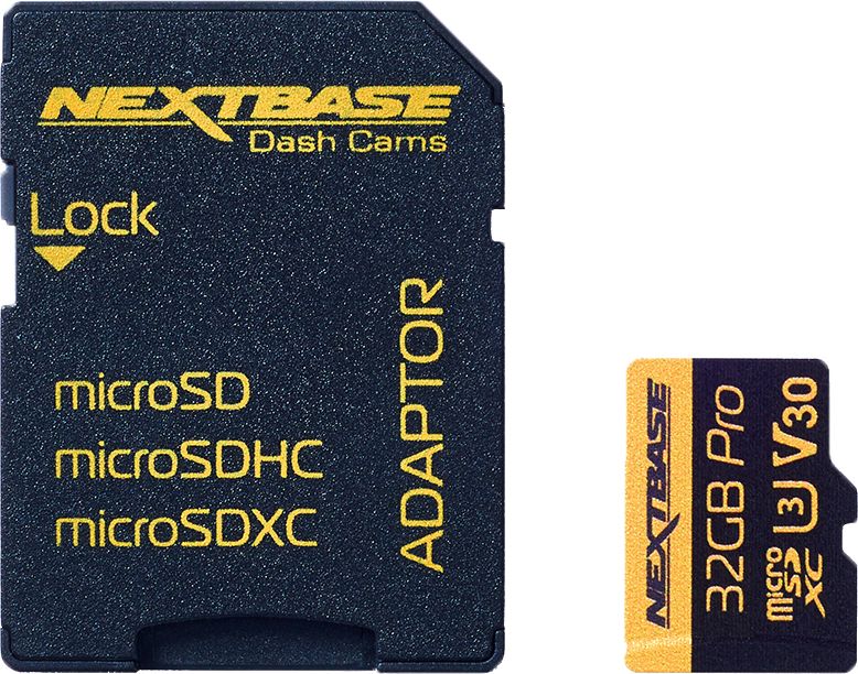 Nextbase - Dash Cam Accessory - 32GB microSD Card - U3 - Black