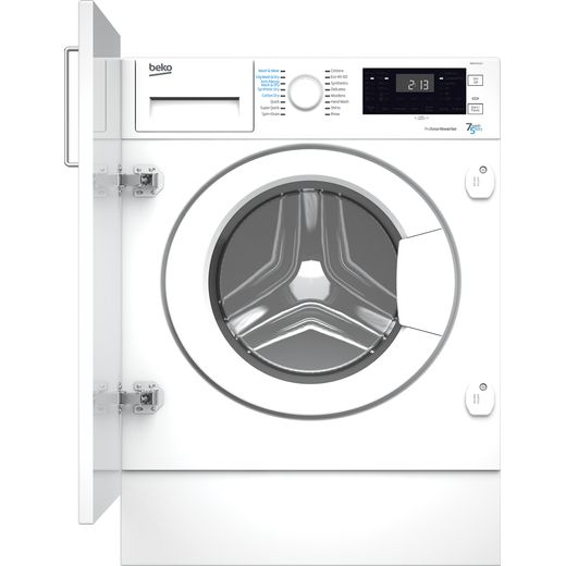 Beko WDIK754121 Integrated 7Kg / 5Kg Washer Dryer with 1400 rpm - White - A Rated