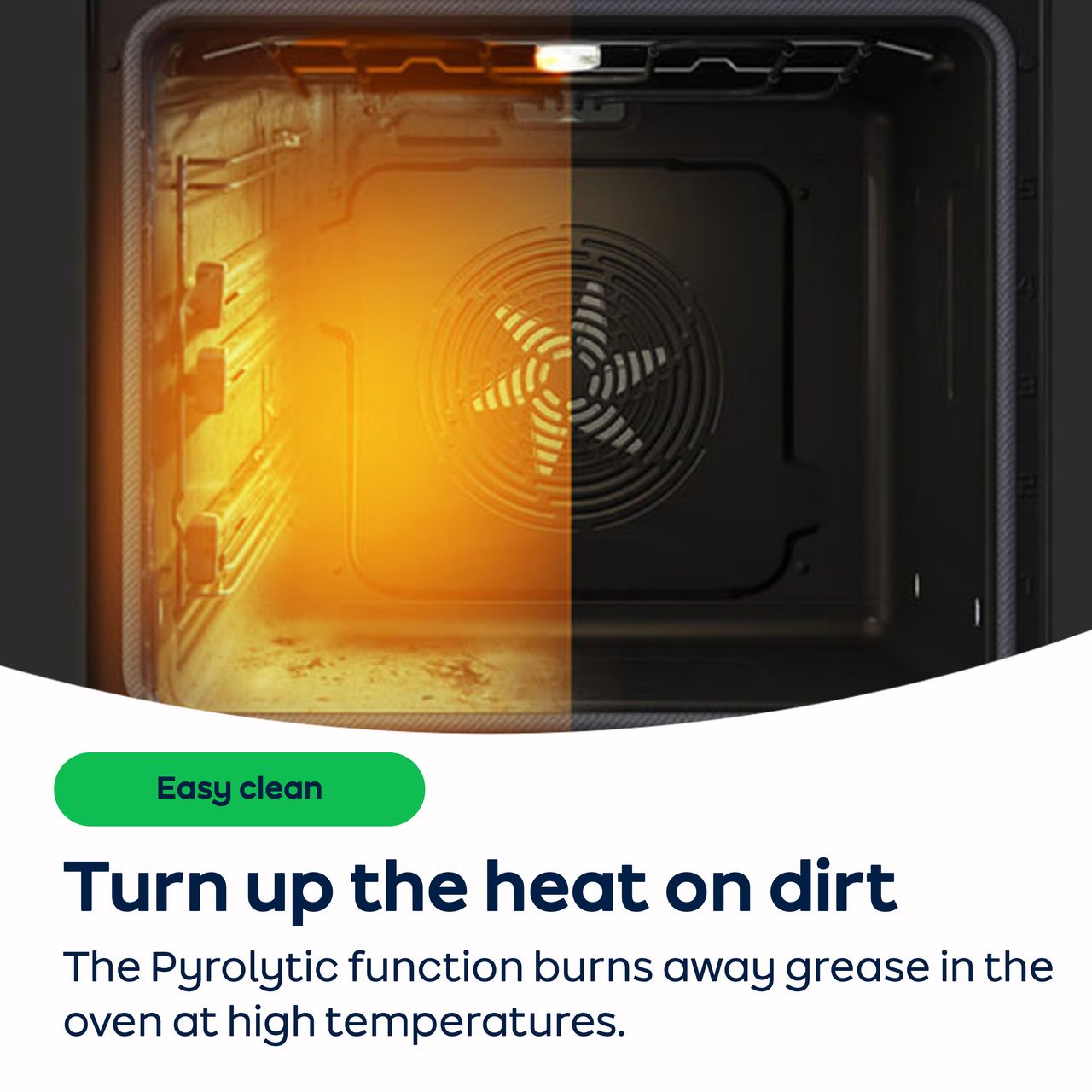 Hisense explains the difference between Pyro and Steam Clean Ovens