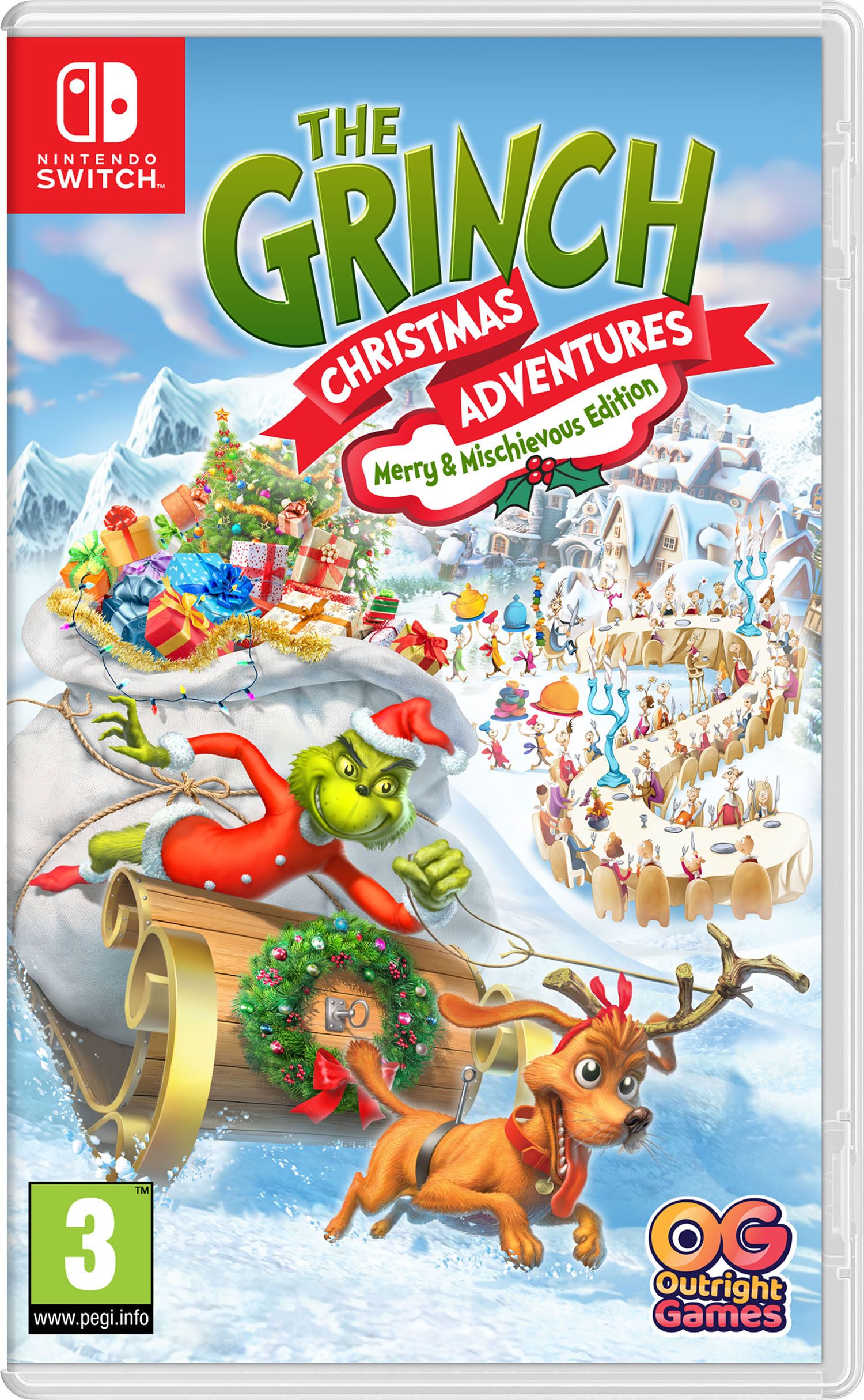 Image of The Grinch: Christmas Adventures - Merry & Mischievous Edition for Nintendo Switch, White