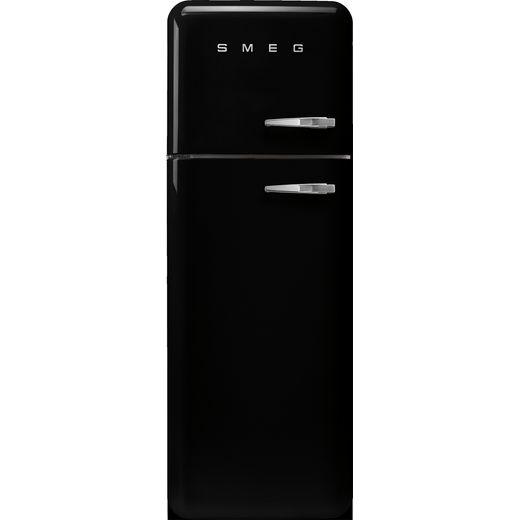 Smeg Left Hand Hinge FAB30LBL5UK 70/30 Fridge Freezer - Black - D Rated
