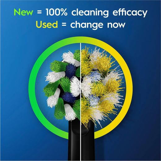 Oral B Vitality PRO Electric Toothbrush - Black - Annotation - 100% clean shot