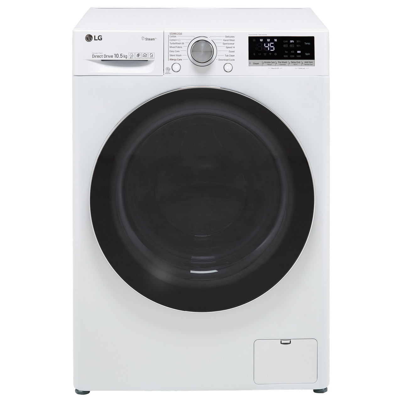 LG V7 F4V710WTS Wifi Connected 10.5Kg Washing Machine with 1400 rpm Review