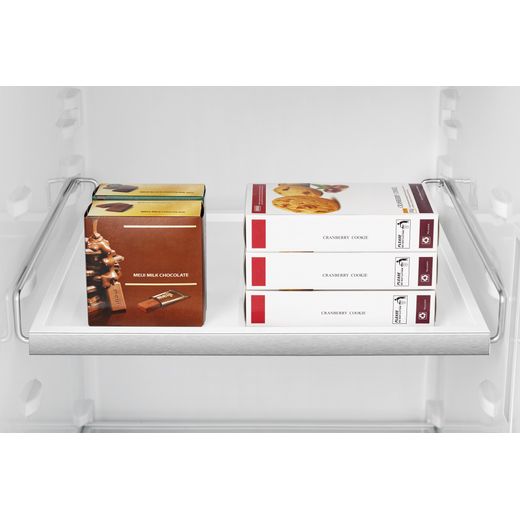 Hisense American Fridge Freezer - Stainless Steel - Internal shot