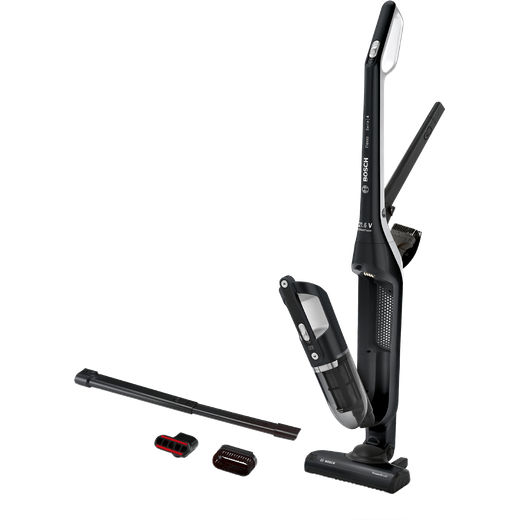 Bosch Serie 4 Flexxo ProClean BBH3211GB Cordless Vacuum Cleaner with up to 50 Minutes Run Time - Black