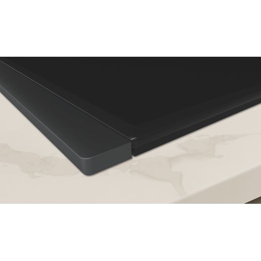 NEFF V68AUX4C0 Induction Hob Black - Close up bezel shot