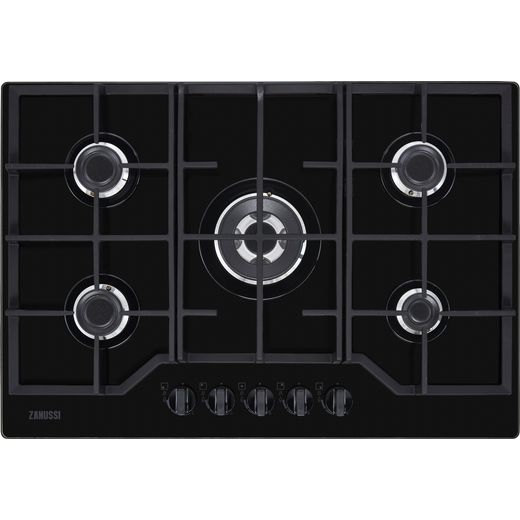 Zanussi ZGGN755K Built In Gas Hob - Black
