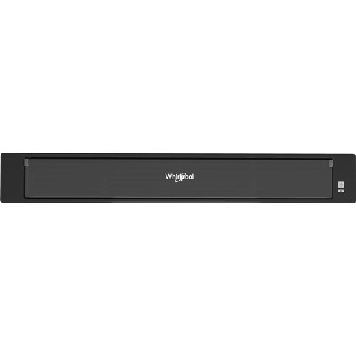 Whirlpool W Collection WDO93FBK 86 cm Downdraft Cooker Hood - Black - B Rated