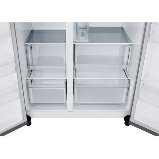 LG American Fridge Freezer - Prime Silver  - Close up drawer shot