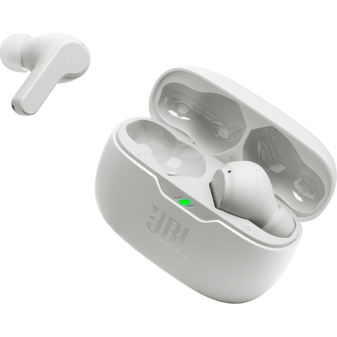 JBL Wave Beam True Wireless Noise Cancelling In-Ear Headphones - White