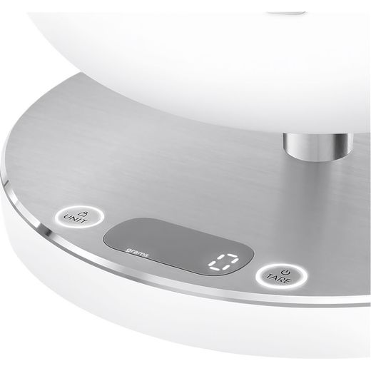 Smeg KSC01WHMWW Smart Weighing Scale Sea Salt - Control panel shot