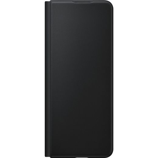 Samsung Leather Flip Case for Galaxy Z Fold3 5G - Black