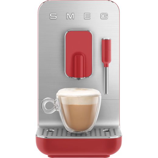Smeg 50's Retro BCC02RDMUK Espresso Coffee Machine - Red