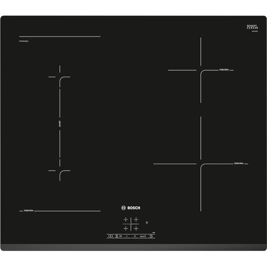 Bosch Serie 4 PWP631BB1E 59cm Induction Hob - Black