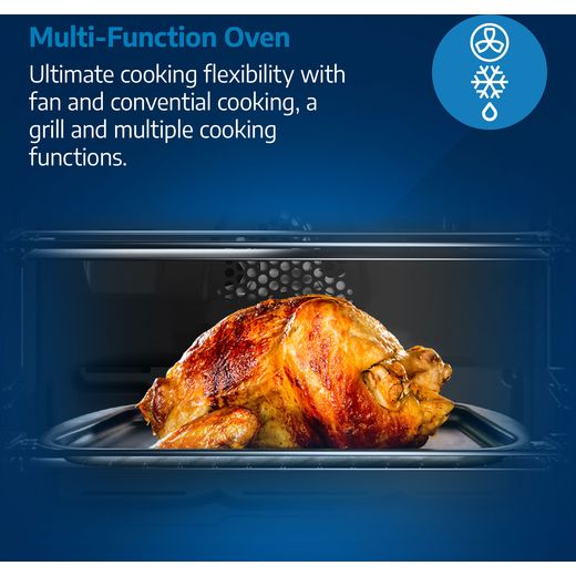 Beko AeroPerfect™ BBIE12501WBP Wifi Connected Built In Electric Single Oven - Black - annotation - multifunction