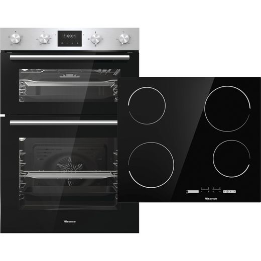 BI6095CXUK Hisense Oven and Hob Pack