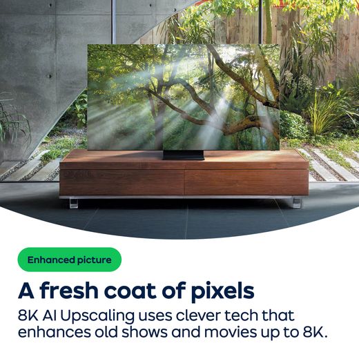 Samsung QN900F 75" 8K Ultra HD MiniLED Neo QLED Smart TV - AO Annotation - 8K-AI-Upscaling