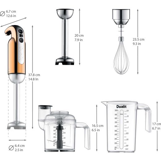 Dualit 88911 - Copper - Annotation - Dimension shot