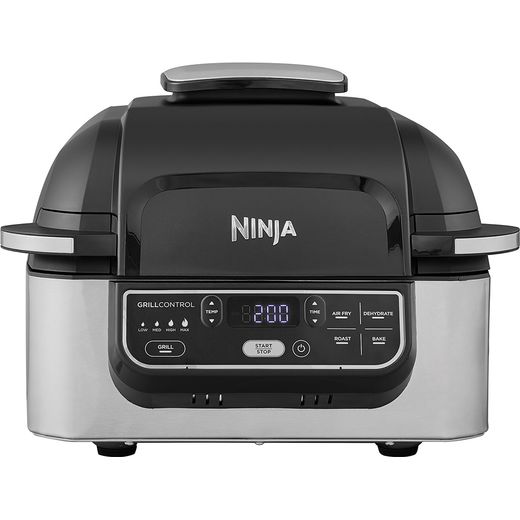 Ninja Foodi Health Grill & Air Fryer AG301UK Fryer - Black
