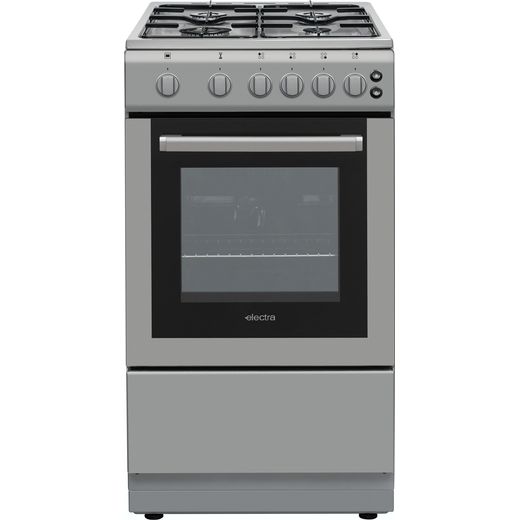 Electra SG50S 50cm Gas Cooker - Silver - A Rated