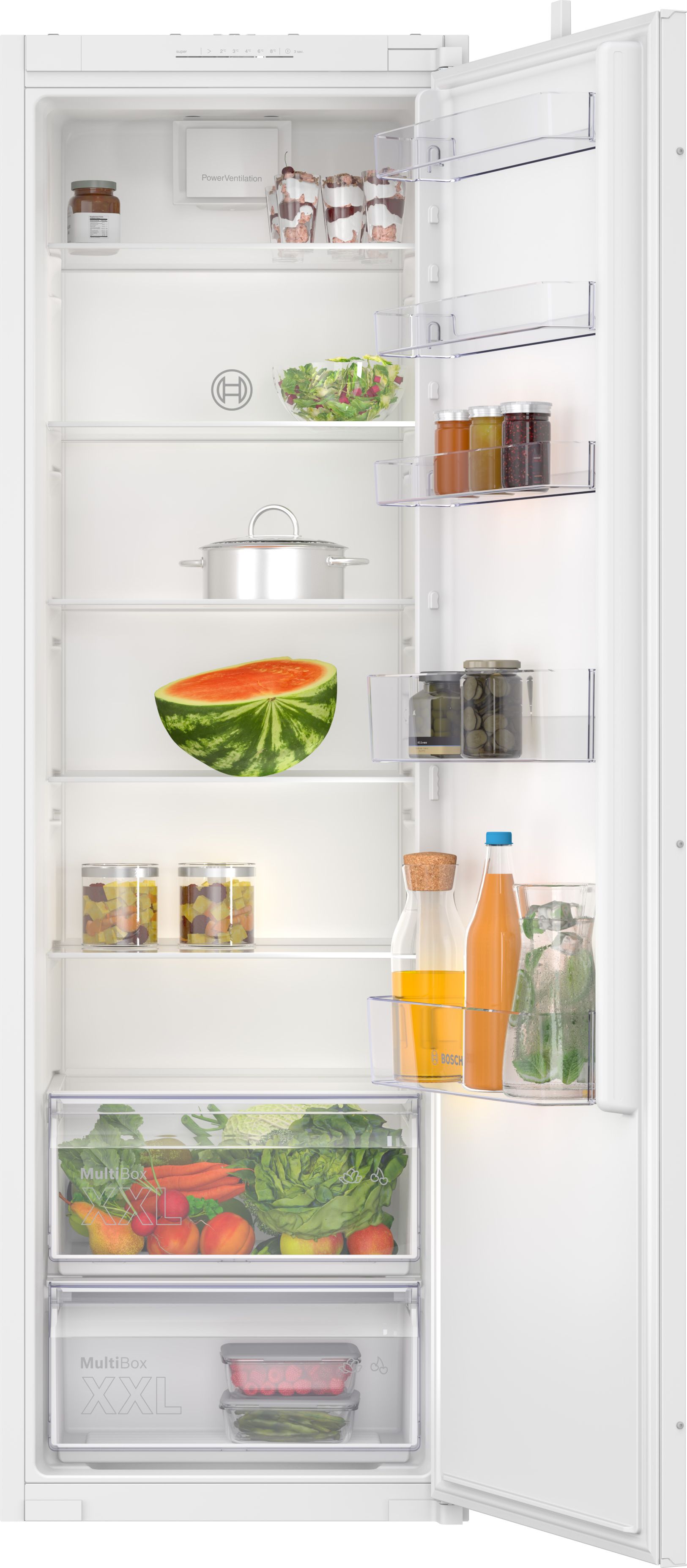 Bosch KIR81NSE0G Built-in Larder Fridge - White