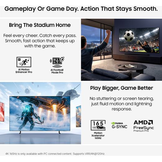 Samsung 48" 4K Ultra HD OLED Smart TV - Annotation -Gaming