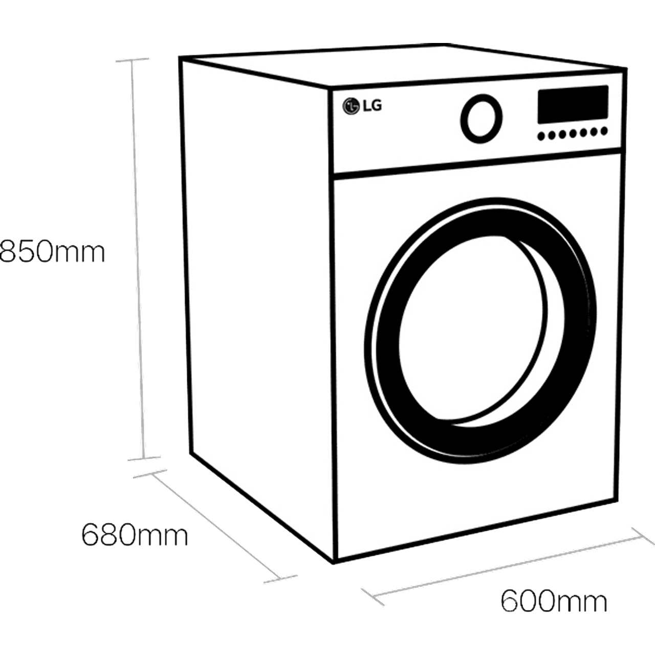 lg eco hybrid fdv909w