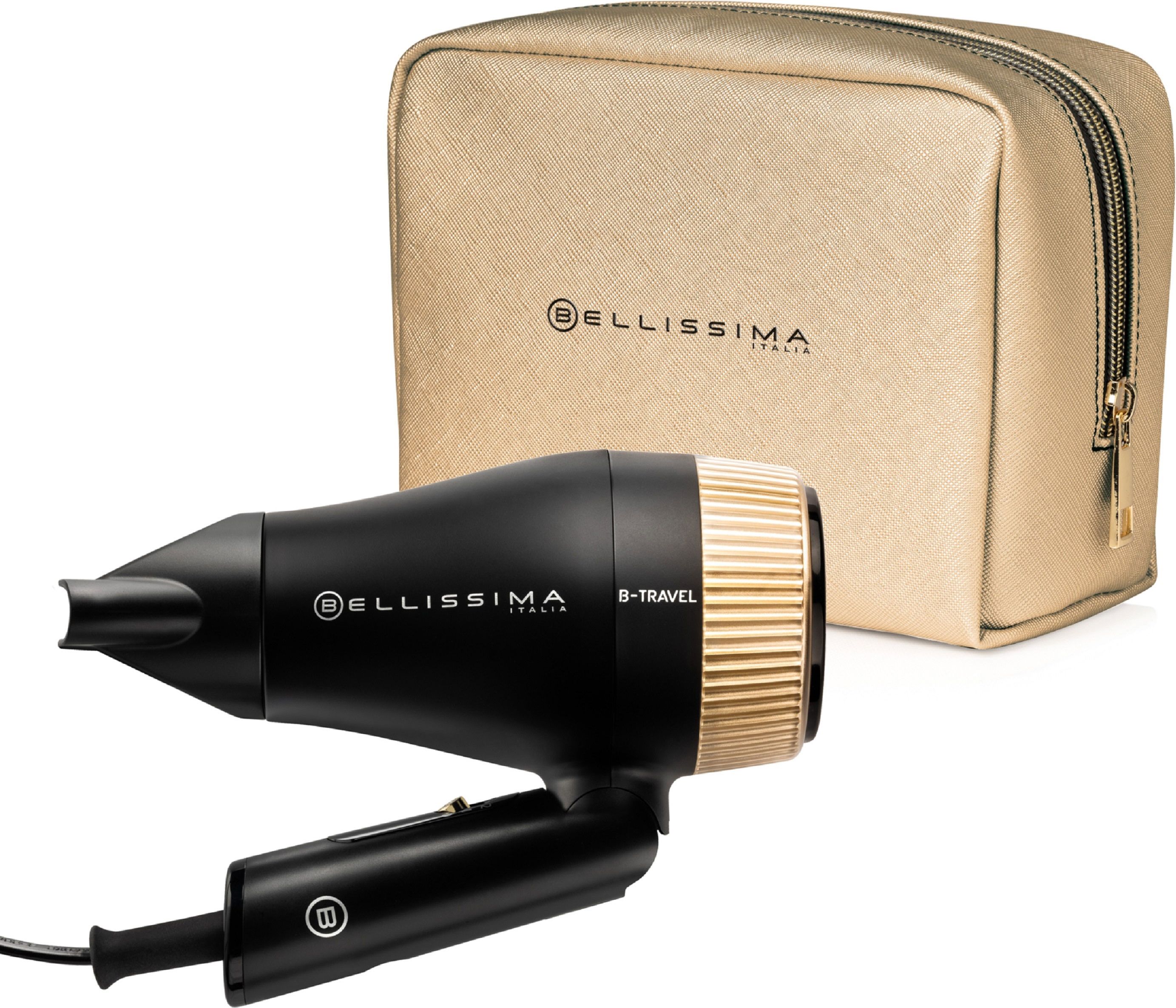Bellissima Italia B-Travel Hair Dryer - 1400W - Black - Foldable