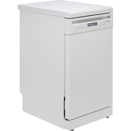 Miele Slimline Dishwasher - White - Right perspective