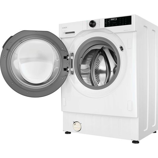 Candy BC4SD49M6DB8-80 Washing Machine with 1400 rpm - White - Left perspective with door open shot