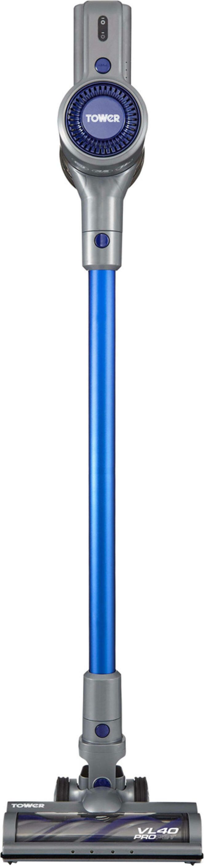 Tower Cordless Vacuum Cleaner with up to 35 Minutes Run Time - Blue - T513004, Blue