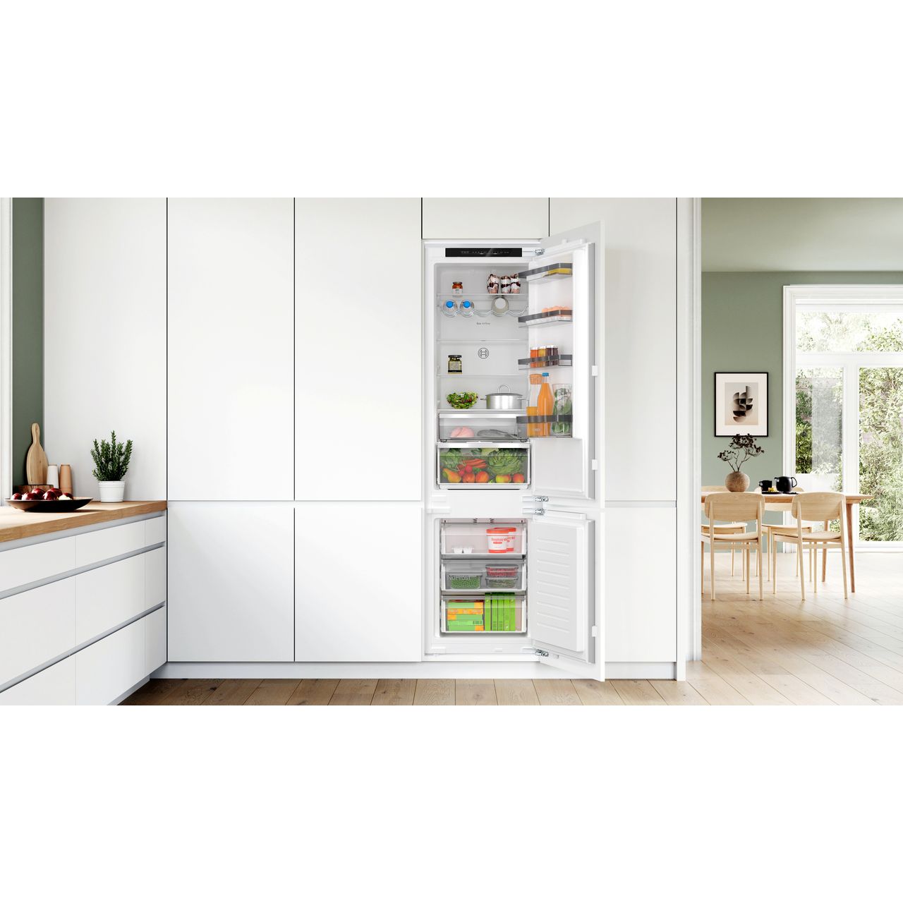Bosch Series 4 290L Fridge Freezer | KIN96VFD0_WH | ao.com