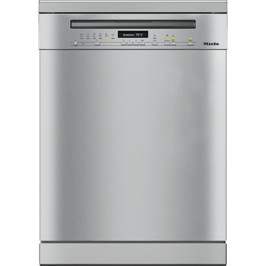 Miele G7110SC Wifi Connected Standard Dishwasher - Clean Steel - B Rated