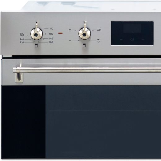 Smeg Classic Built In Electric Double Oven - Stainless Steel
