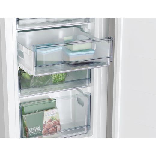 Candy Fridge Freezer - Silver - Freezer compartments