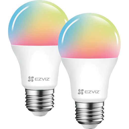 EZVIZ LB1 E27 Colour Ambiance Light (Twin Pack) - A+ Rated