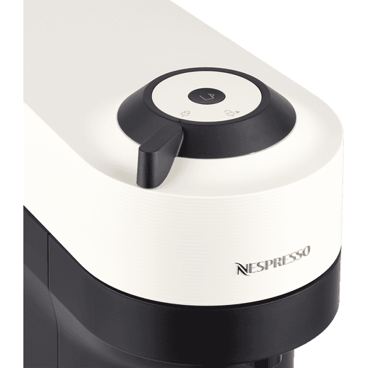 Nespresso by Krups Vertuo Pop XN920140 Pod Coffee Machine - White - Control dial