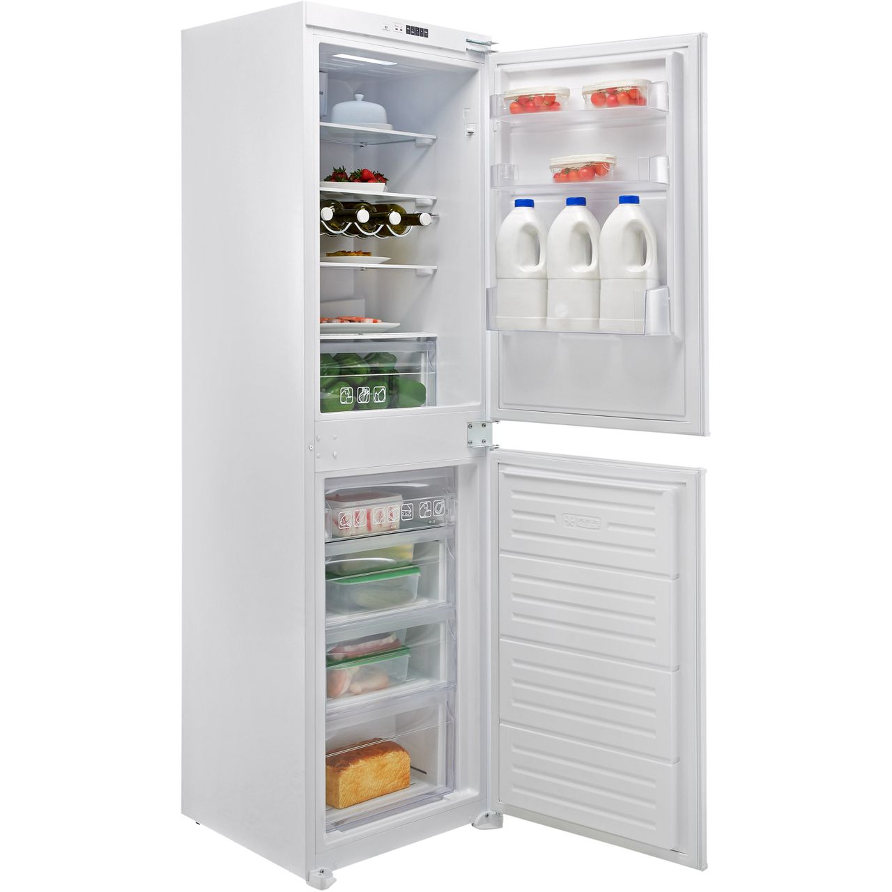 Hoover H-FRIDGE 300 BHBF172UKT Integrated 50/50 Frost Free Fridge Freezer with Sliding Door Fixing Kit Review