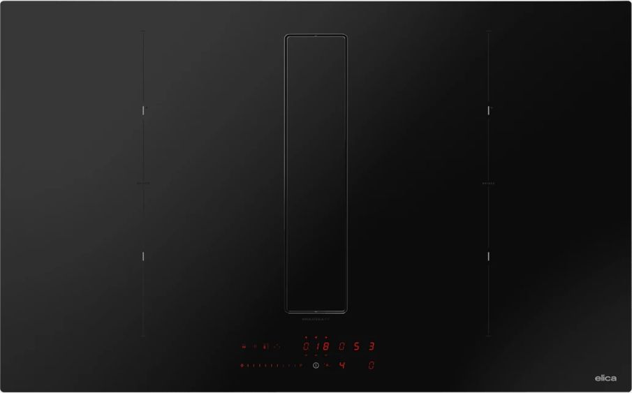 Elica NikolaTesla Fit XL Raw - Induction Hob - 83 cm - Black - Built-in