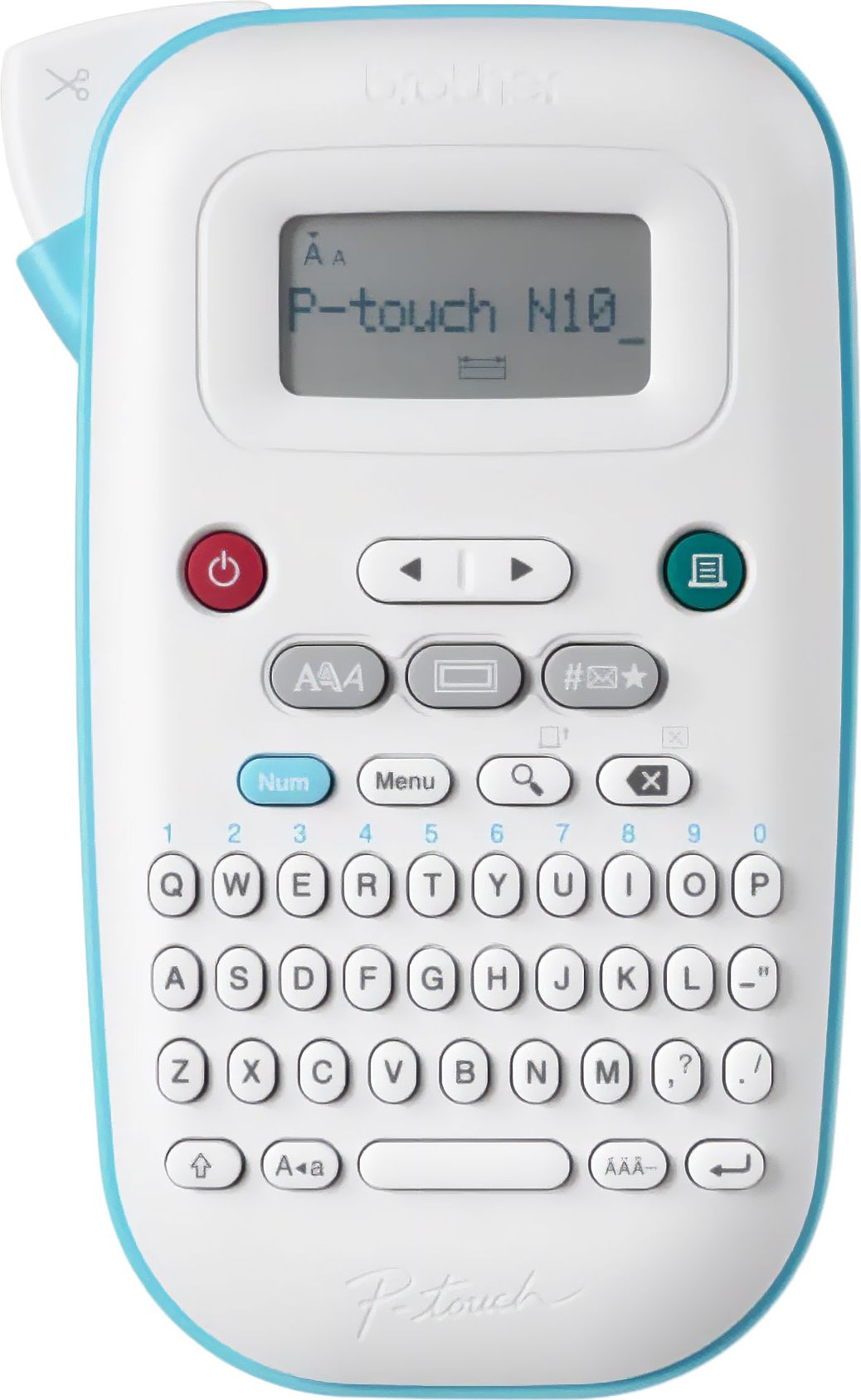 Brother Label Printer - White / Blue, White / Blue