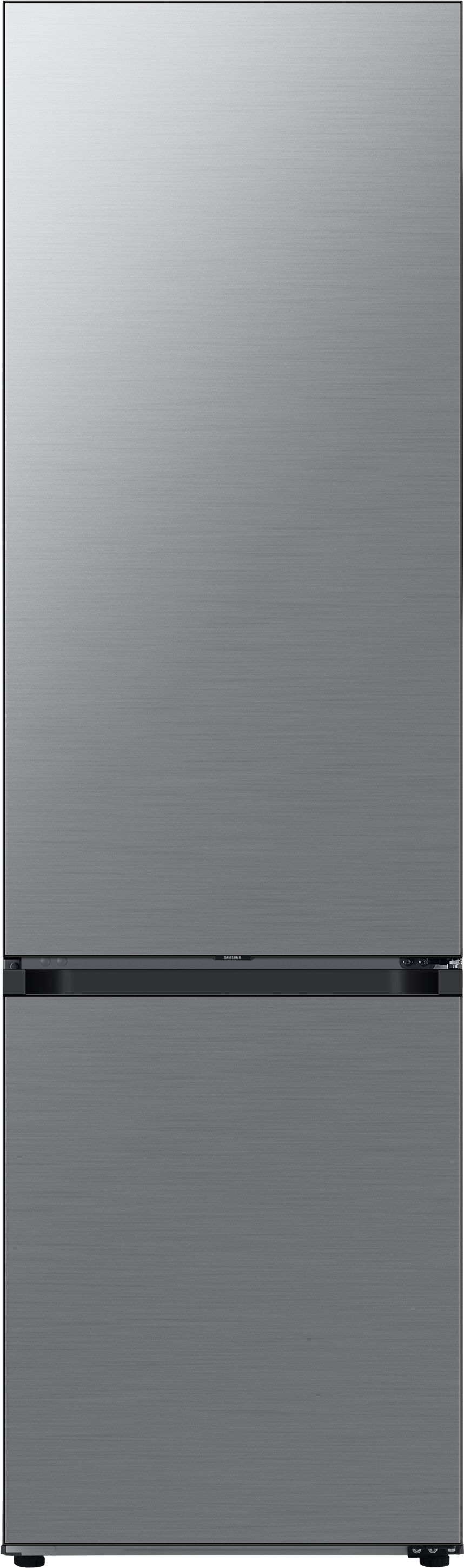 Samsung Bespoke RB38A7CGTS9 70/30 Frost Free Fridge Freezer - Silver - A Rated, Silver